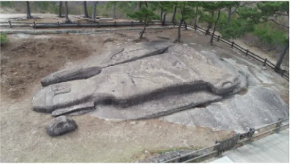 Figure 4. Recumbent Buddha in Unju-temple Stop Positioning(RMS) Vertical:3.5mm+0.4ppm Horizontal:3mm+0.1ppmVRS (RMS)Vertical:15mm+0.5ppmHorizontal:8mm+0.5ppmInput CMR+, CMRx, RTCM 2.1~3.1