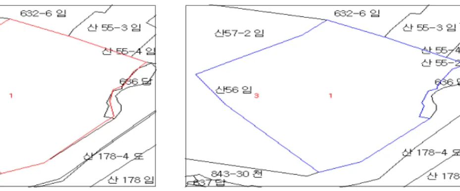Table 1. Cadastral Map Data Maintenance Performance