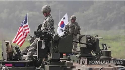 Figure 1. “Ulchi-Freedom Guardian” training by the ROK-US Combined Forces Command (All rights reserved, Yonhap News Agency)