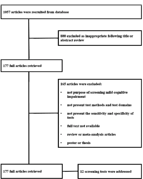 Figure 1. The literature search process used in the current study