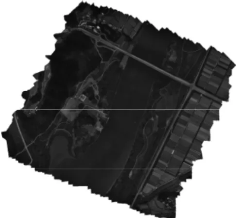 Figure 1.  Coverage  of this study  area 2.2. 시멘스타(Seimens star)설치 지상표본거리는  비행계획  단계에서  계획한  설계  GSD이다