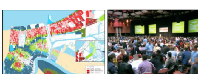 Figure 2. UNOP process and the final outputoperate and the darker areas are where most of passengers 