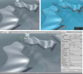 Figure 3.  Semantic properties of spaces on the layers of  physical forms of digital models