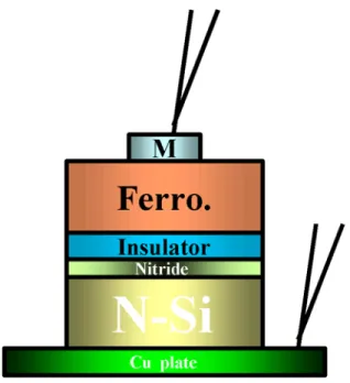 Fig. 5 The image of NDRO FRAM structure with nitride treatment.
