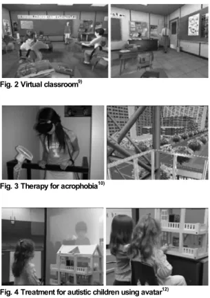 Fig. 2 Virtual classroom 9)