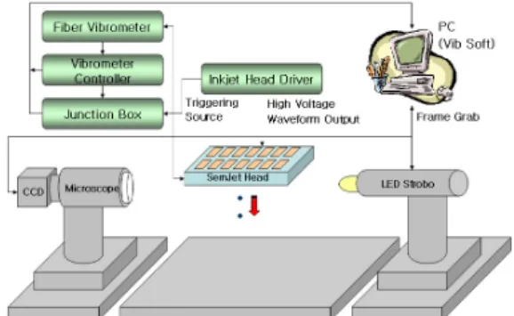 Fig. 1 Structure of piezoelectric inkjet head.