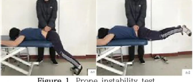 Figure 2. Passive lumbar extension test