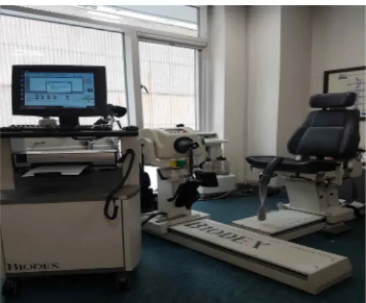 Figure  1.  Biodex  system  sd  4    