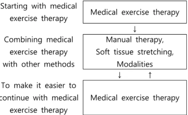 Fig  1.  Overall  design  of  medical  exercise  therapy