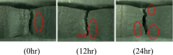 Fig. 4 Velocities and attenuation coefficients at each  zone of as-welded specimen