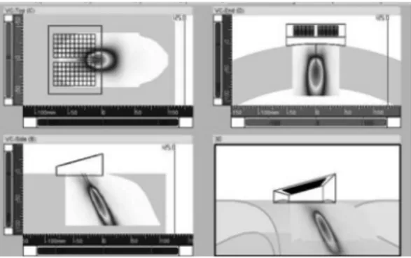 Fig. 7 The Schematic diagram of automated phased  array ultrasonic system 
