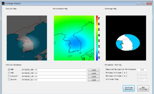 Fig. 12.  Gap filling GUI.