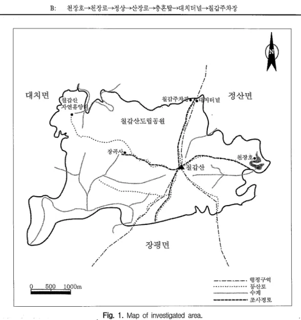 Fig.  1.  Map  of  investigated  area. 