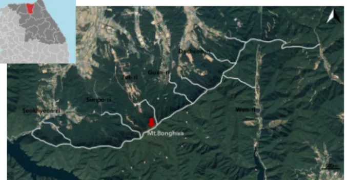 Fig. 1. The investigated area in this study.