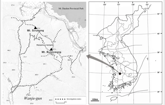 Fig. 1. Map of investigated area in the study.