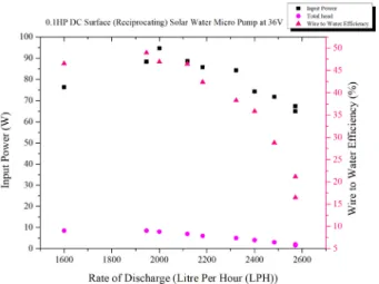 Fig.  9.  0.1HP  DC  surface  (reciprocating)  solar  water  micro  pump at 36V