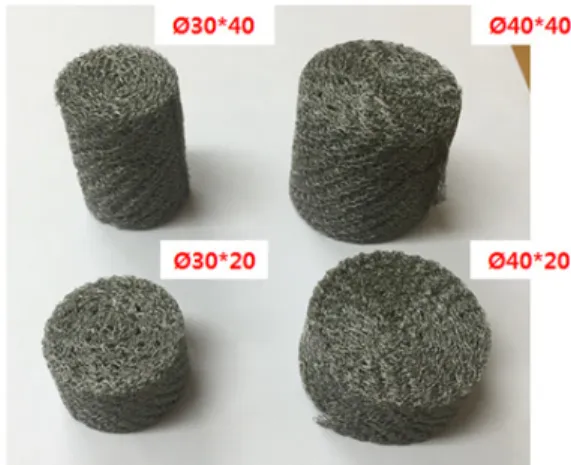 Table 1  Experimental condition for simple shape cylindrical specimen