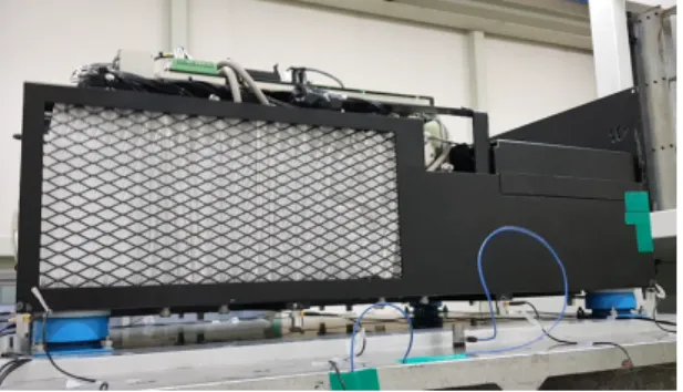 Fig. 6  Frequency  response  of  fuel  cell  power  pack  vibration  test