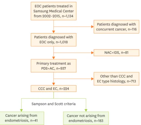 Fig. 1. Flowchart of included patients. 