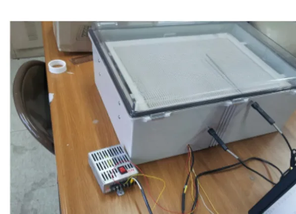 Fig. 1 External structure of experimental equipment