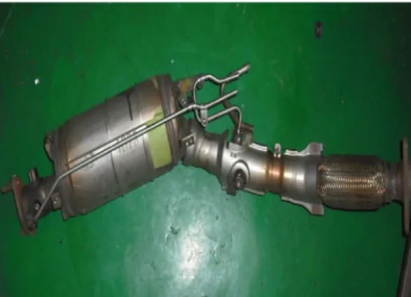 Fig. 1 Picture of commercial DPF used in QM5