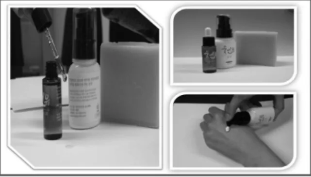 Fig. 6. Cosmetic products made from donkey fat and milk