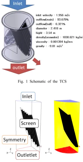 Fig. 1 Schematic of the TCS