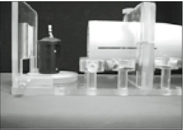Fig. 1. The device for taking a standard radiograph at same position