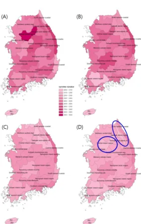 Fig.  3.  Average  annual  precipitation(mm)  in  each  agro-meteorological  zone  from  1970s  to  2000s
