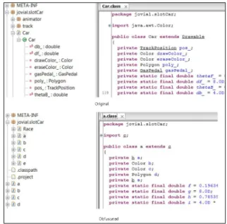 Fig. 12.  The  program  logic  is  easily  identifiable  even  if  identifiers  are  randomized