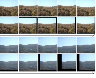 그림 2.  영상 안정화 결과 Fig. 2.  Image  stabilization