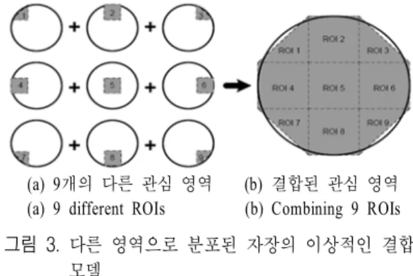 Fig.  3.  Ideal  model  of  combining  localized  fields.