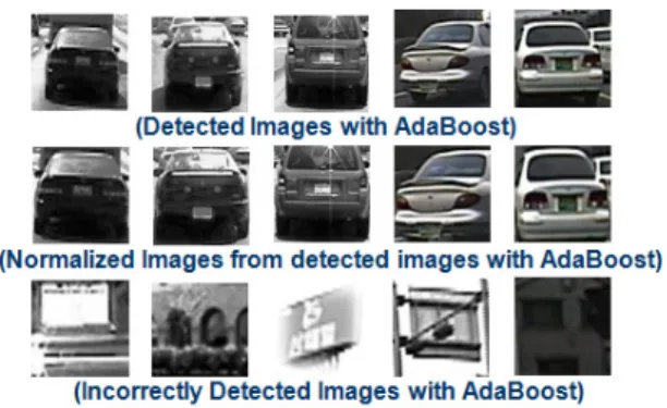 Figure  5  shows  some  samples  of  the  off-line  dataset  consisting  of  manually  normalized  images  for  experiment  1  (experiment  of  the  HV  step  only)