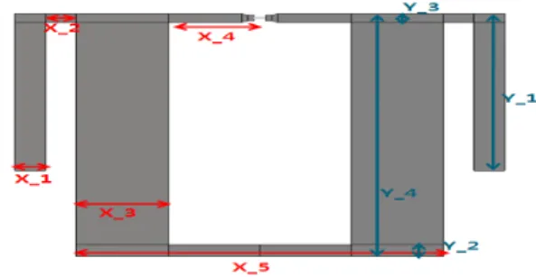 그림 4.  제작된 태그  안테나  Fig. 4.  Fabricated  tag  antenna