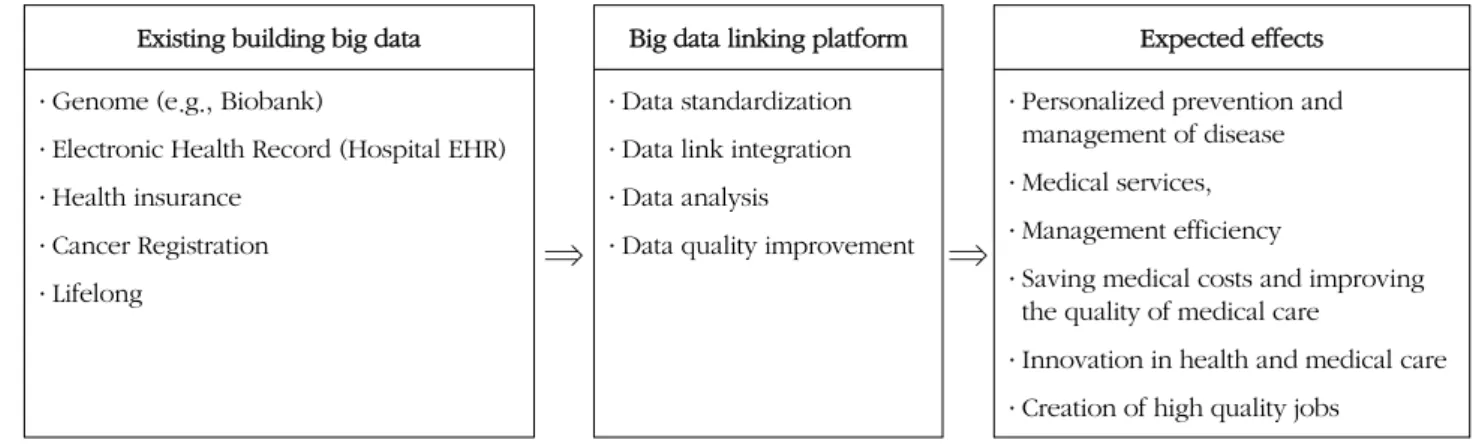 Figure 1. Direction of building the big data linking platform.