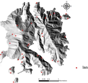 Fig. 1. Landslides inventory map of study area.