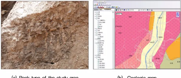 Fig. 9. Comparison of damaged area arising from slope failure.