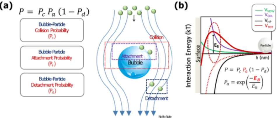 Fig. 4. Strategies for flotation separation of plastic mixtures  (hydrophobic plastics or highly wettable plastics) 45) .