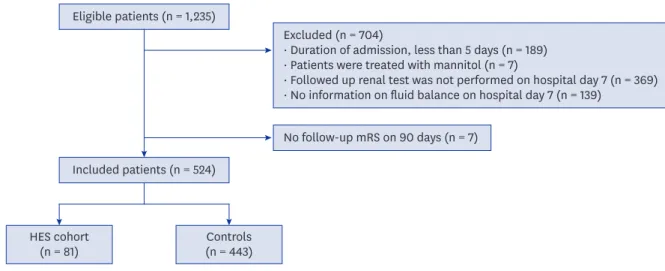 Fig. 1. Flow diagram of patients selection. 