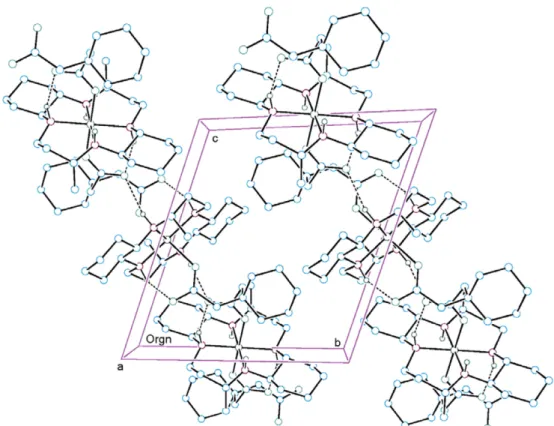 Table 3. Hydrogen bonding parameters (Å, °) for [Ni(L)(Hcda - ) 2 ] ( 1)