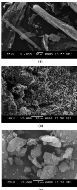 Fig. 6a-c depict the SEM photograph of the synthesized Ni(II), Co(II) and Fe(III) complexes