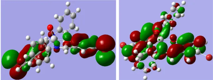Fig. 6. Calculated infrared absorption spectra of the [VO(L 1 ) 2 ] complex versus frequency (cm −1 ) in vacuo.