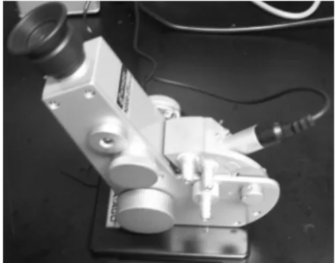 Fig. 1. ABBE Refractormeter.