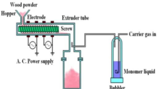 Fig. 1. Schematic of plasma treatment.