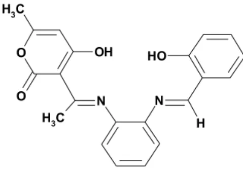 Fig. 1. Structure of ligand.