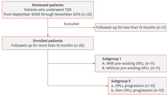 FIGURE 1. Flow chart for the selection of relevant patients. 