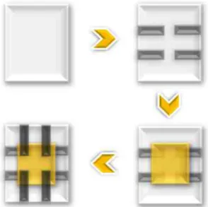 Fig. 3. Current density vs. applied voltage or different anode materiasl.
