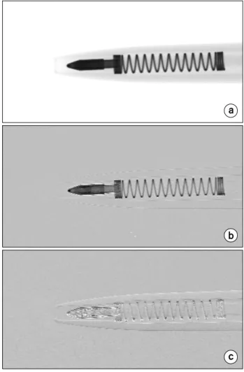 Fig.  8.  Complete  sets  of  results  retrieved  from  a  single  raw  image  of  a  ball-point  pen  in  Fig