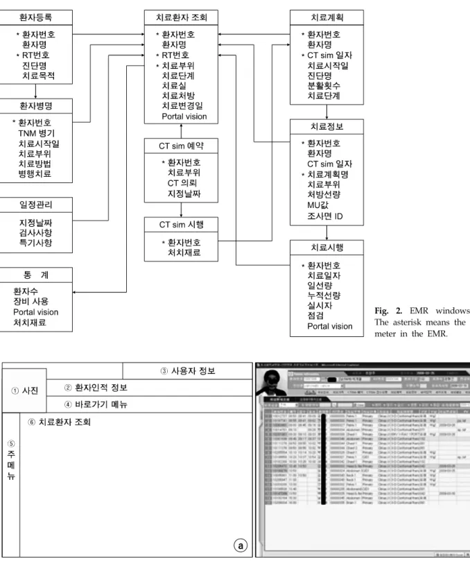 Fig.  2.  EMR  windows  schema. 