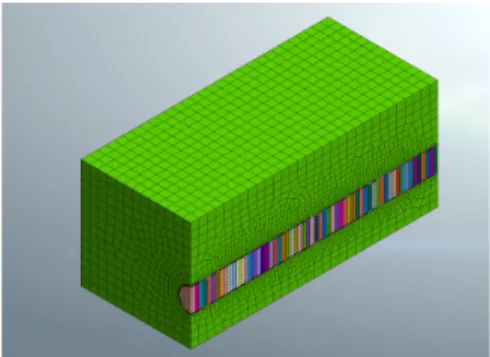 Fig. 2. Numerical modelling